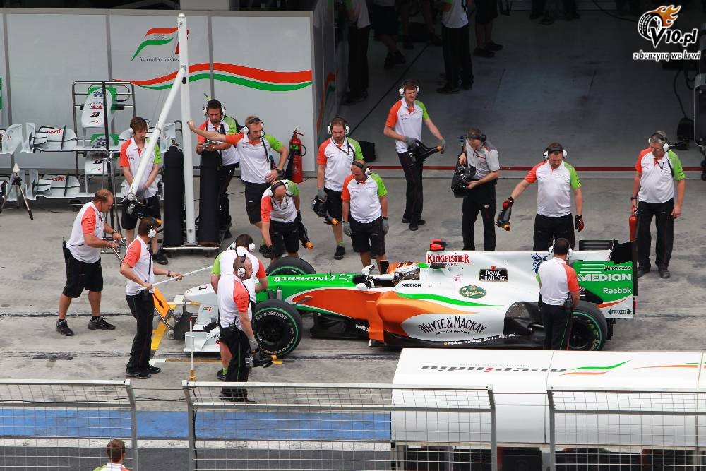 GP Korei - kwalifikacje - Force India