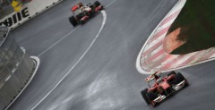 Fernando Alonso i Lewis Hamilton - GP Korei Poudniowej