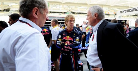 Helumt Marko, Sebastian Vettel i Dietrich Mateschitz