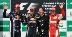 Podium Grand Prix Brazylii