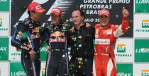 Podium GP Brazylii