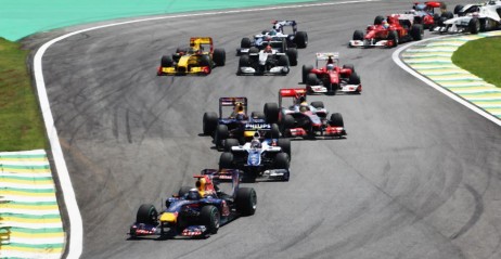 Start do GP Brazylii 2010