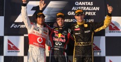 Hamilton, Vettel i Pietrow na podium w Melbourne