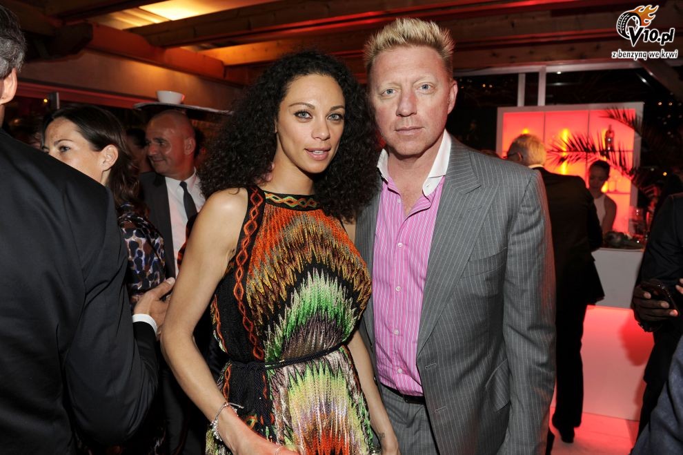 Boris Becker z on Lilly