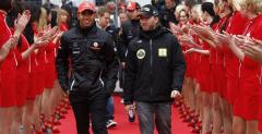 Nick Heidfeld  i Lewis Hamilton - GP Niemiec