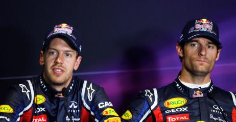 Sebastian Vettel i Mark Webber - Grand Prix Wielkiej Brytanii