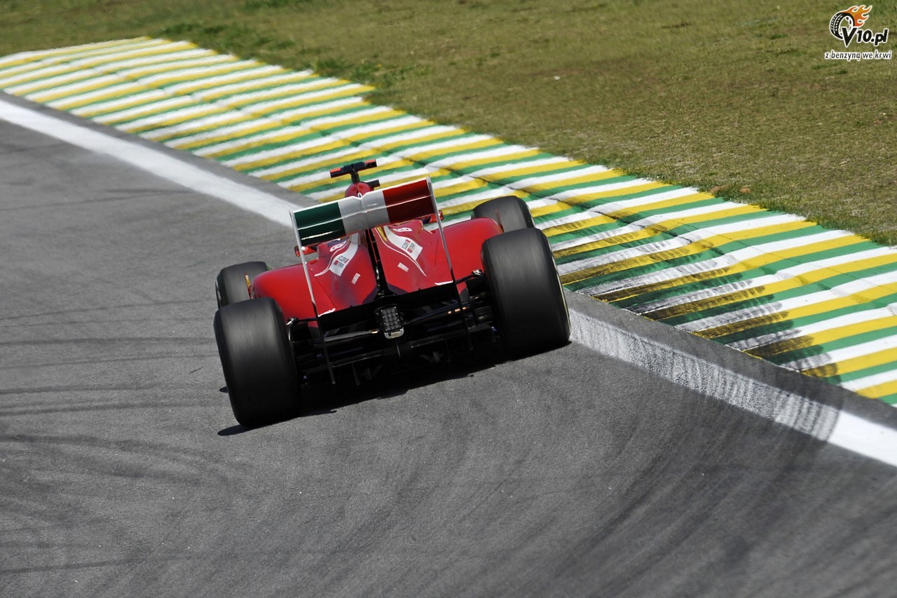Grand Prix Brazylii - 3. trening: Vettel onabiera rozpdu