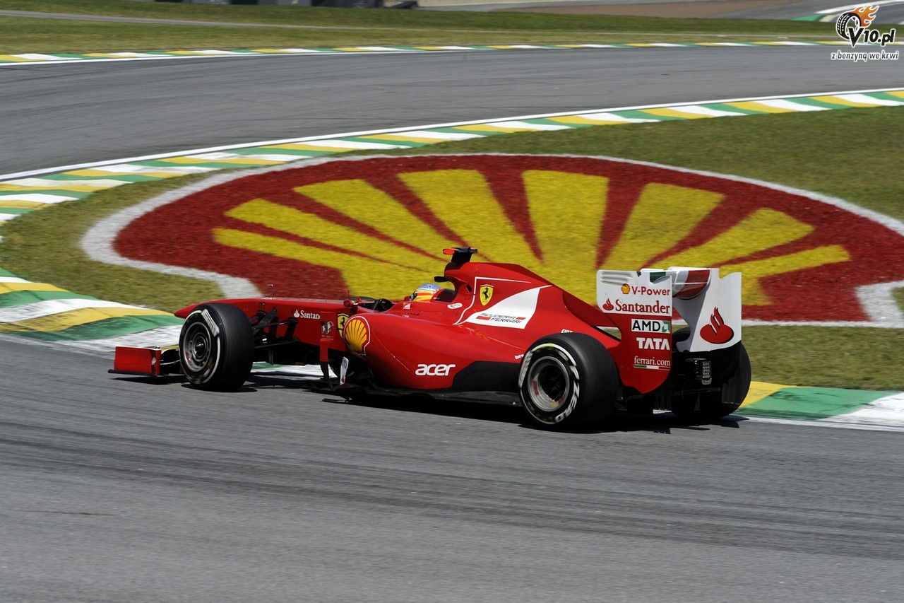 Grand Prix Brazylii - kwalifikacje: Pierwszy rzd Red Bulla, Vettel ustanawia nowy rekord