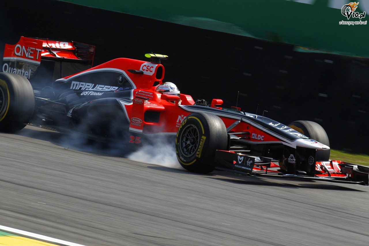 Grand Prix Brazylii - kwalifikacje: Pierwszy rzd Red Bulla, Vettel ustanawia nowy rekord