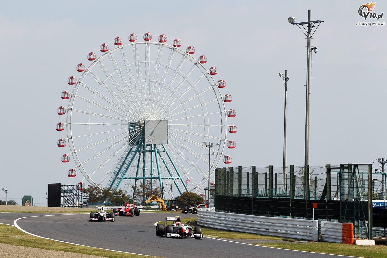 Grand Prix Japonii - czwartkowe przygotowania i pitkowe treningi