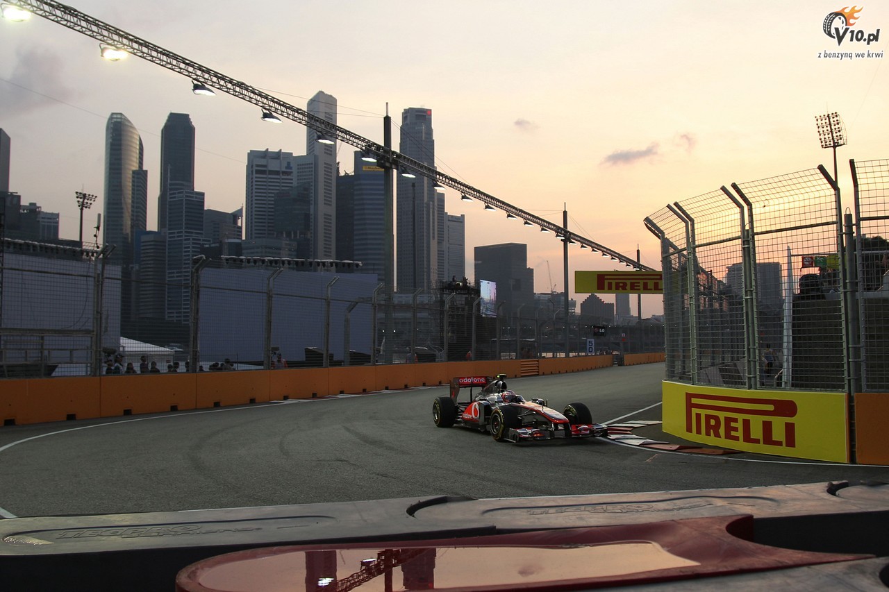 GP Singapuru - czwartkowe przygotowania i pitkowe treningi