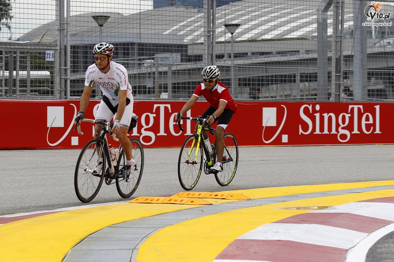 GP Singapuru - czwartkowe przygotowania i pitkowe treningi