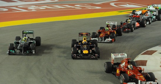 Grand Prix Singapuru - wyścig