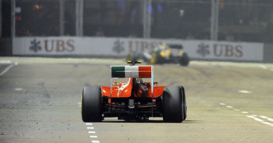 Grand Prix Singapuru - wyścig