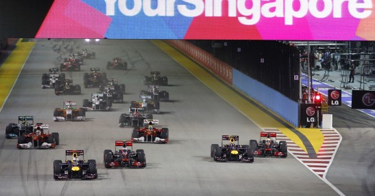Grand Prix Singapuru - wyścig