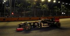 Lotus Renault GP ukarane za enujcy bd podczas wycigu w Singapurze