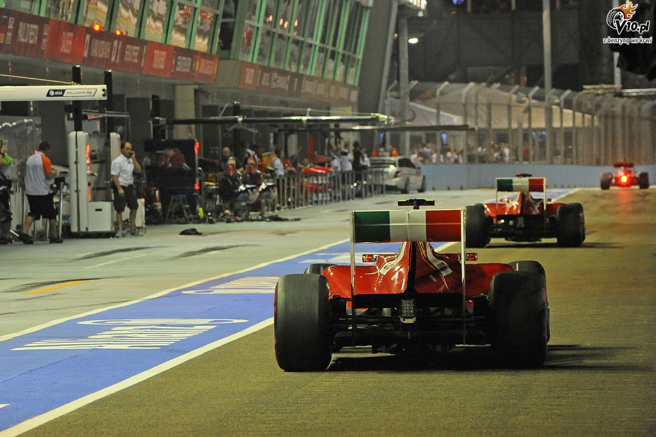 Grand Prix Singapuru - sobotni trening i kwalifikacje