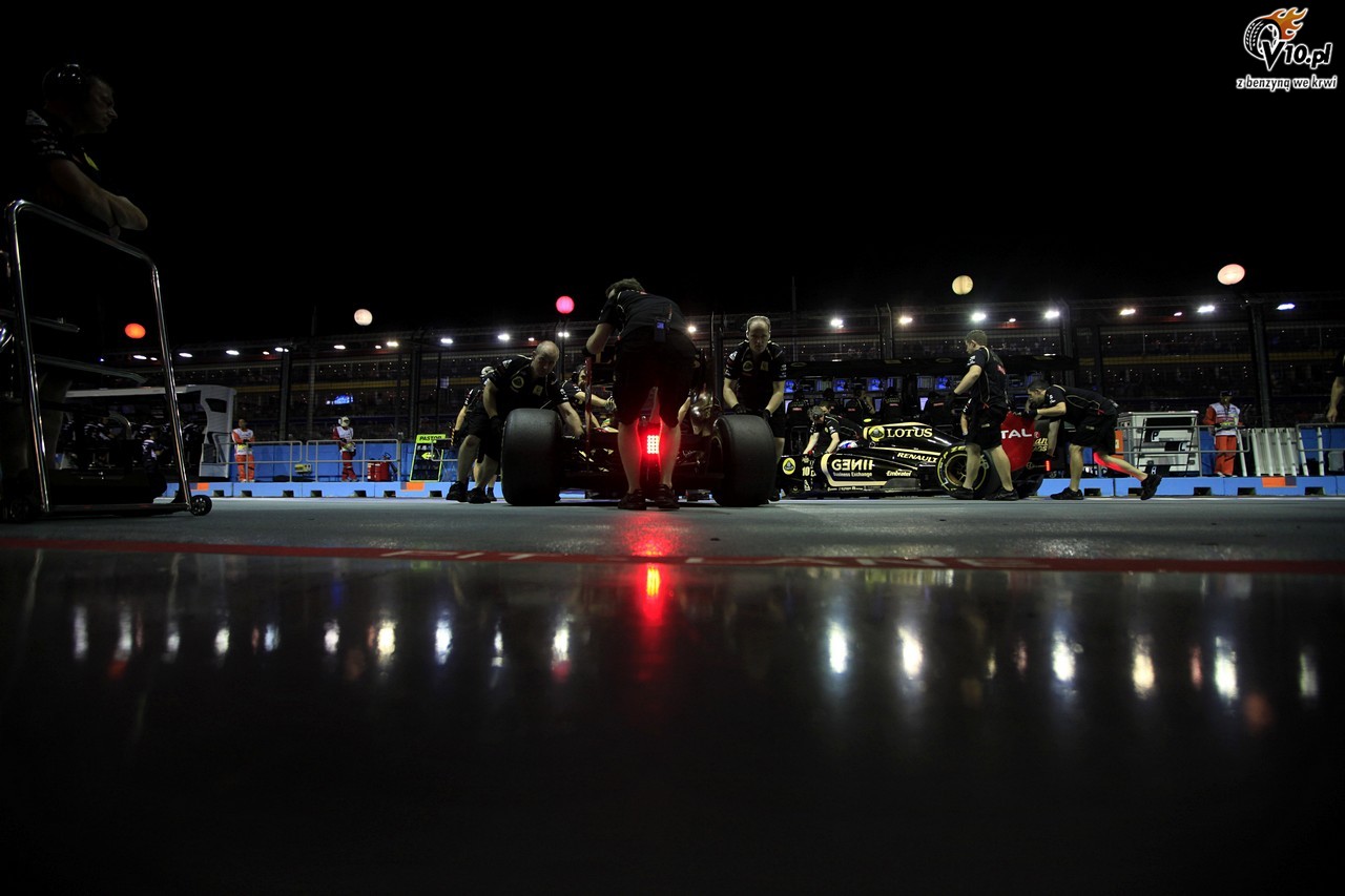 Grand Prix Singapuru - sobotni trening i kwalifikacje