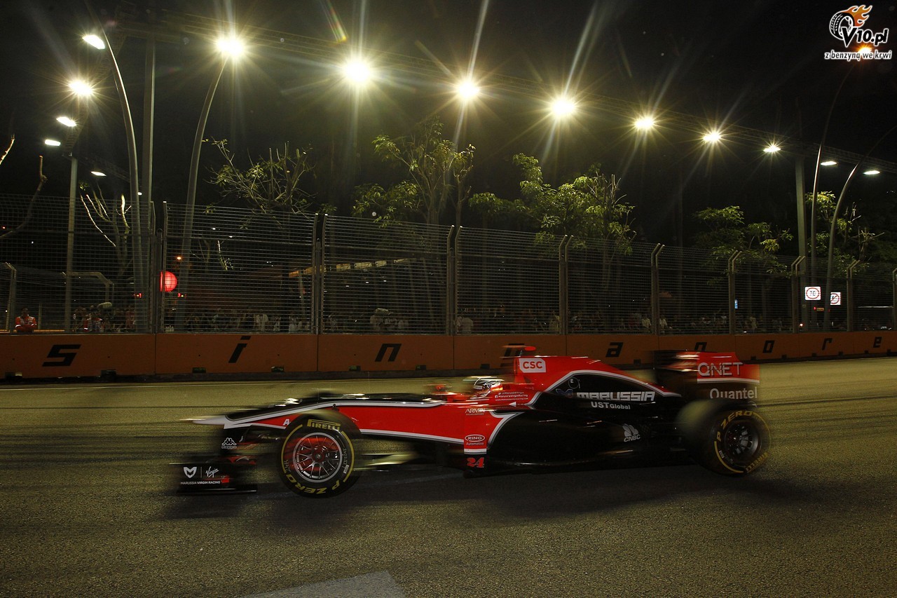 Grand Prix Singapuru - sobotni trening i kwalifikacje