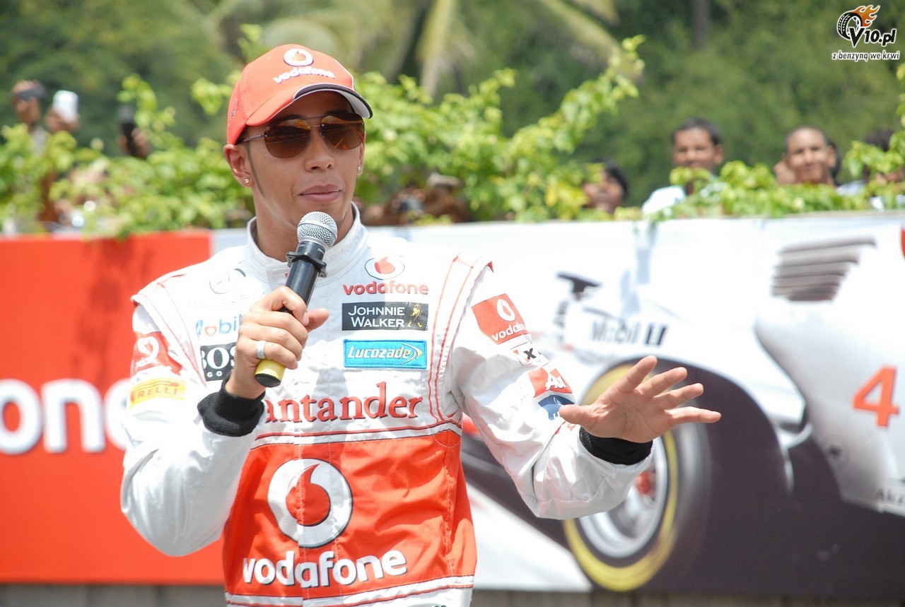 Hamilton w Bangalore