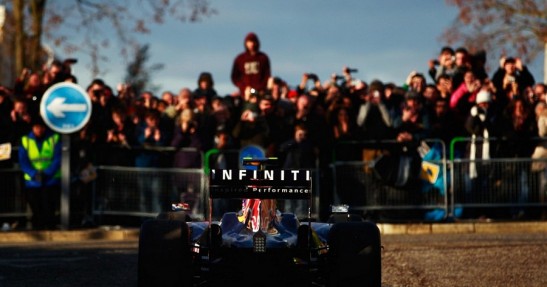 Pokaz Red Bulla w Milton Keynes