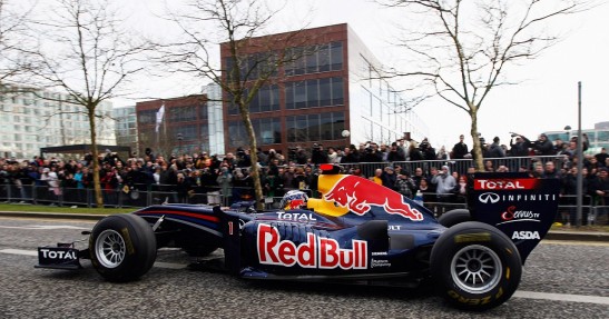 Pokaz Red Bulla w Milton Keynes