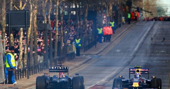 Pokaz Red Bulla w Milton Keynes