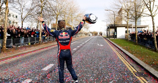 Pokaz Red Bulla w Milton Keynes