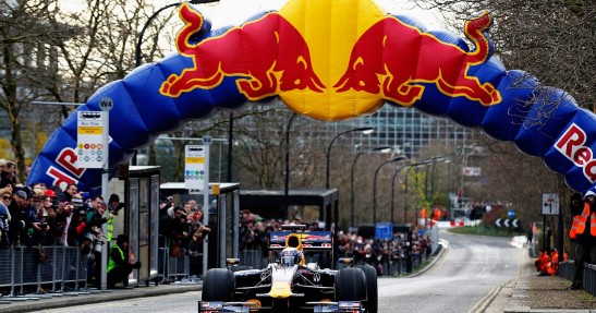 Pokaz Red Bulla w Milton Keynes