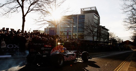 Pokaz Red Bulla w Milton Keynes