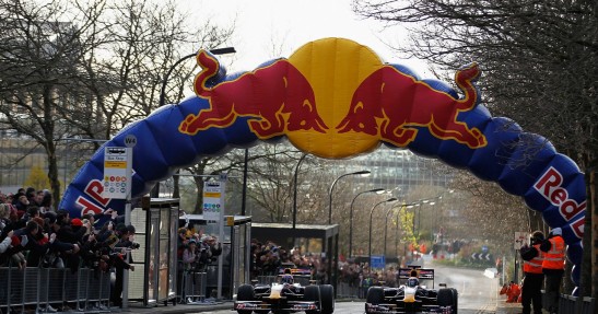 Pokaz Red Bulla w Milton Keynes