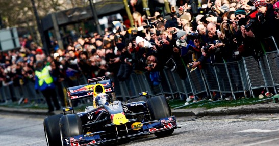 Pokaz Red Bulla w Milton Keynes