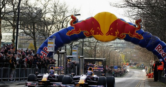 Pokaz Red Bulla w Milton Keynes