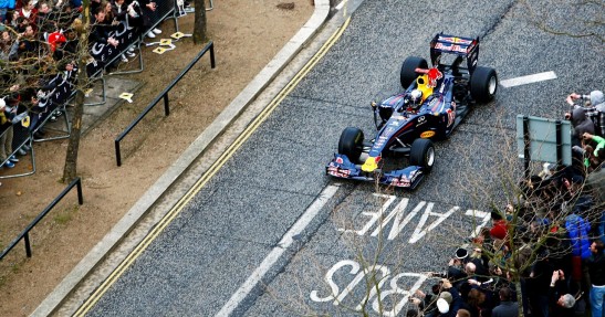 Pokaz Red Bulla w Milton Keynes