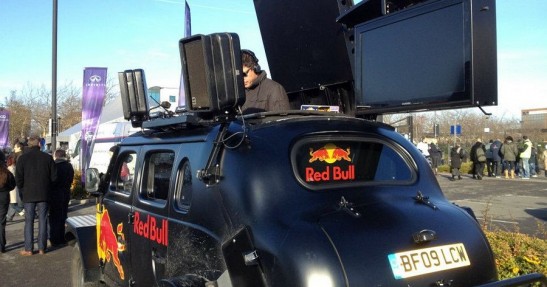 Pokaz Red Bulla w Milton Keynes