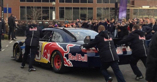 Pokaz Red Bulla w Milton Keynes