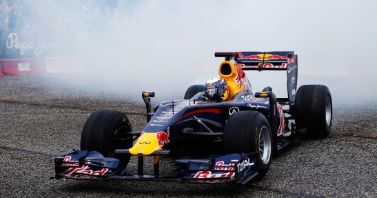 Pokaz Red Bulla w Milton Keynes