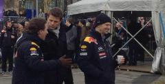 Vettel i Webber spalili gum pod fabryk Red Bulla