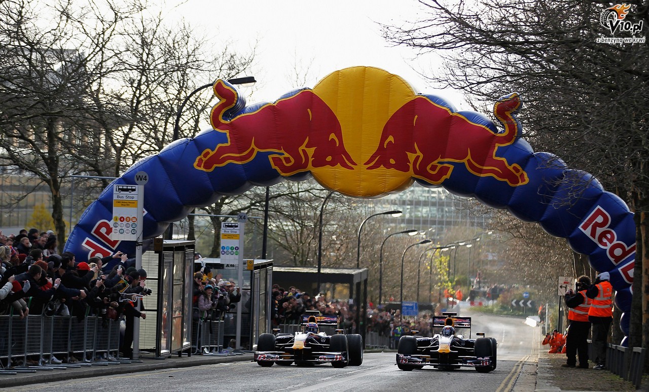 Pokaz Red Bulla w Milton Keynes