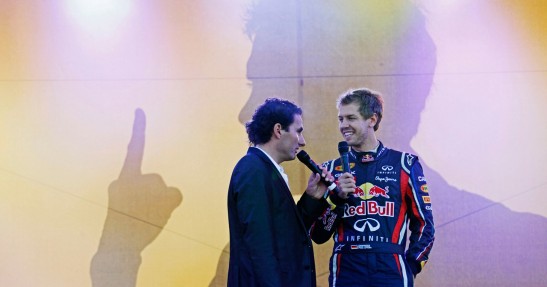 Vettel świętuje drugi tytuł w rodzinnym mieście