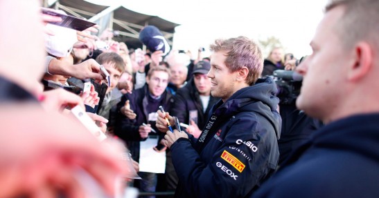 Vettel świętuje drugi tytuł w rodzinnym mieście