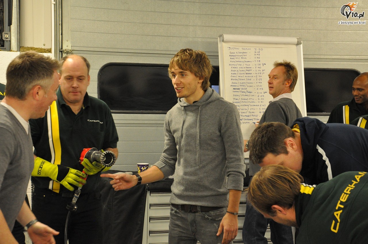 wita Boego Narodzenia 2012 u Caterhama