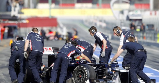 Drugie testy w Barcelonie - dzień pierwszy