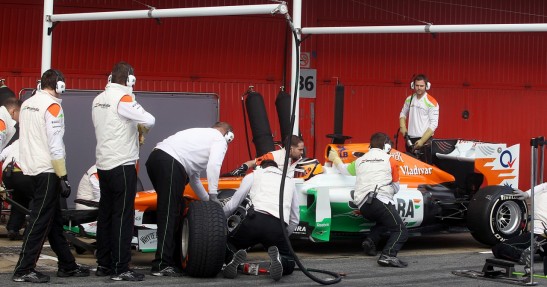 Drugie testy w Barcelonie - dzień drugi