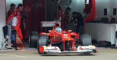 Ferrari na kolanach.