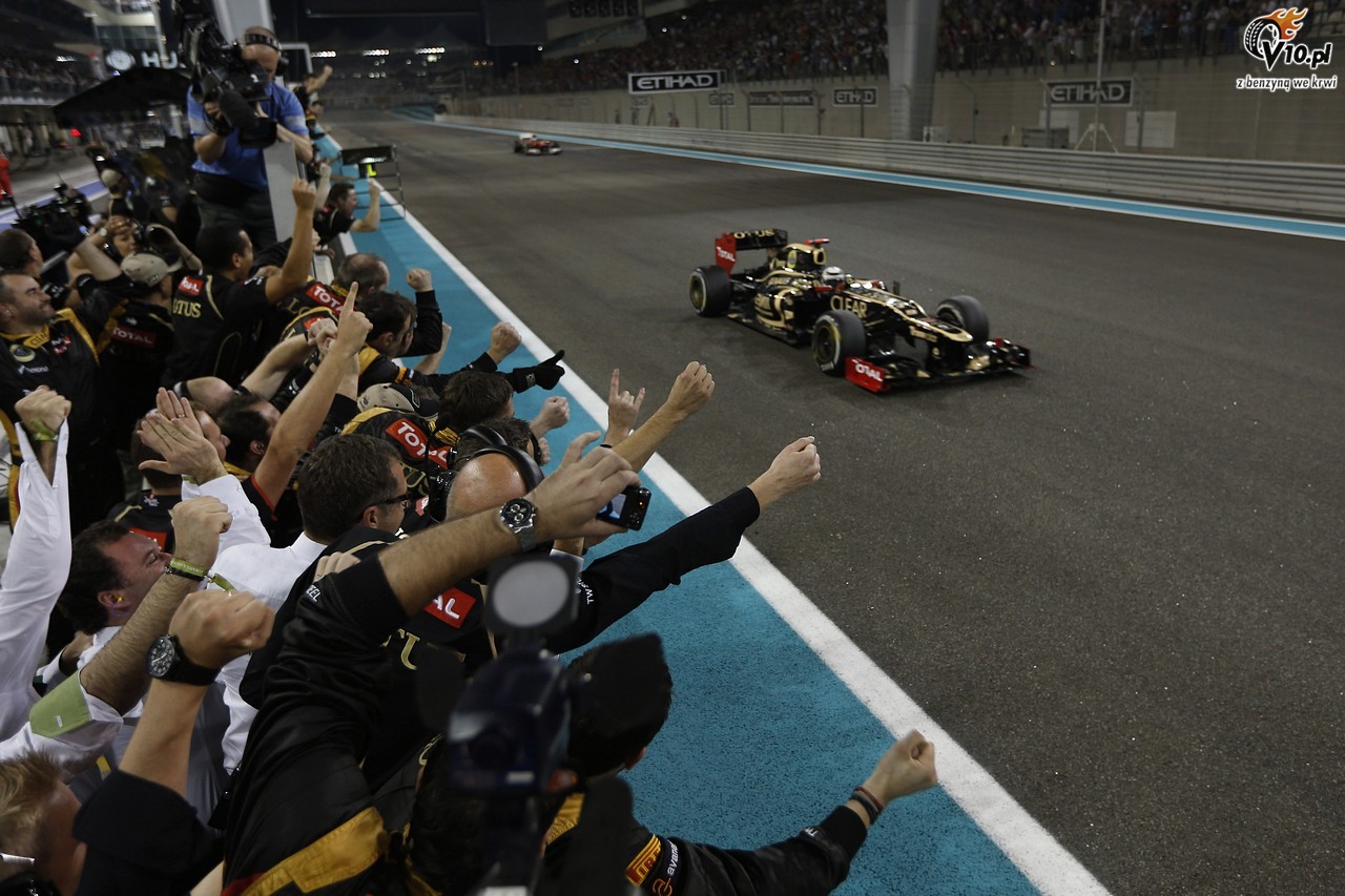 Raikkonen: Wygrana w GP Abu Zabi to dopiero pocztek. Obiecuj