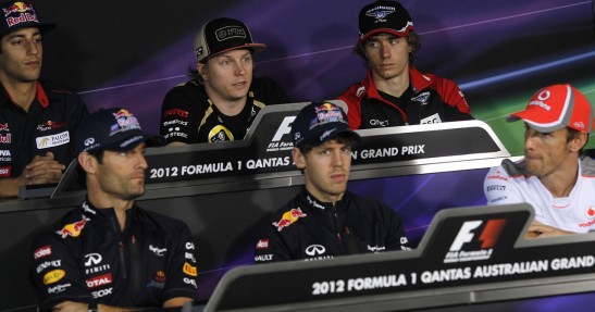 GP Australii 2012 - czwartek i piątek