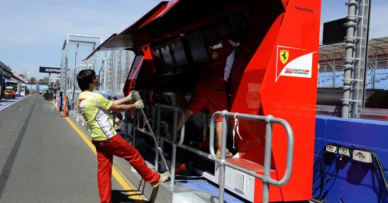 GP Australii 2012 - czwartek i piątek