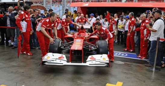 GP Australii 2012 - czwartek i piątek