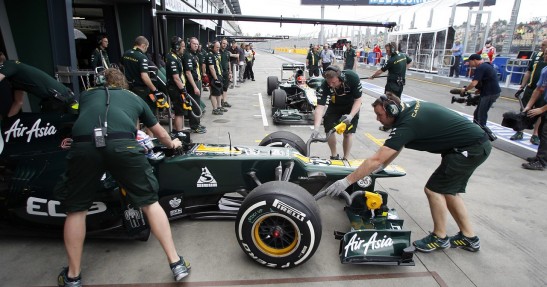 GP Australii 2012 - czwartek i piątek